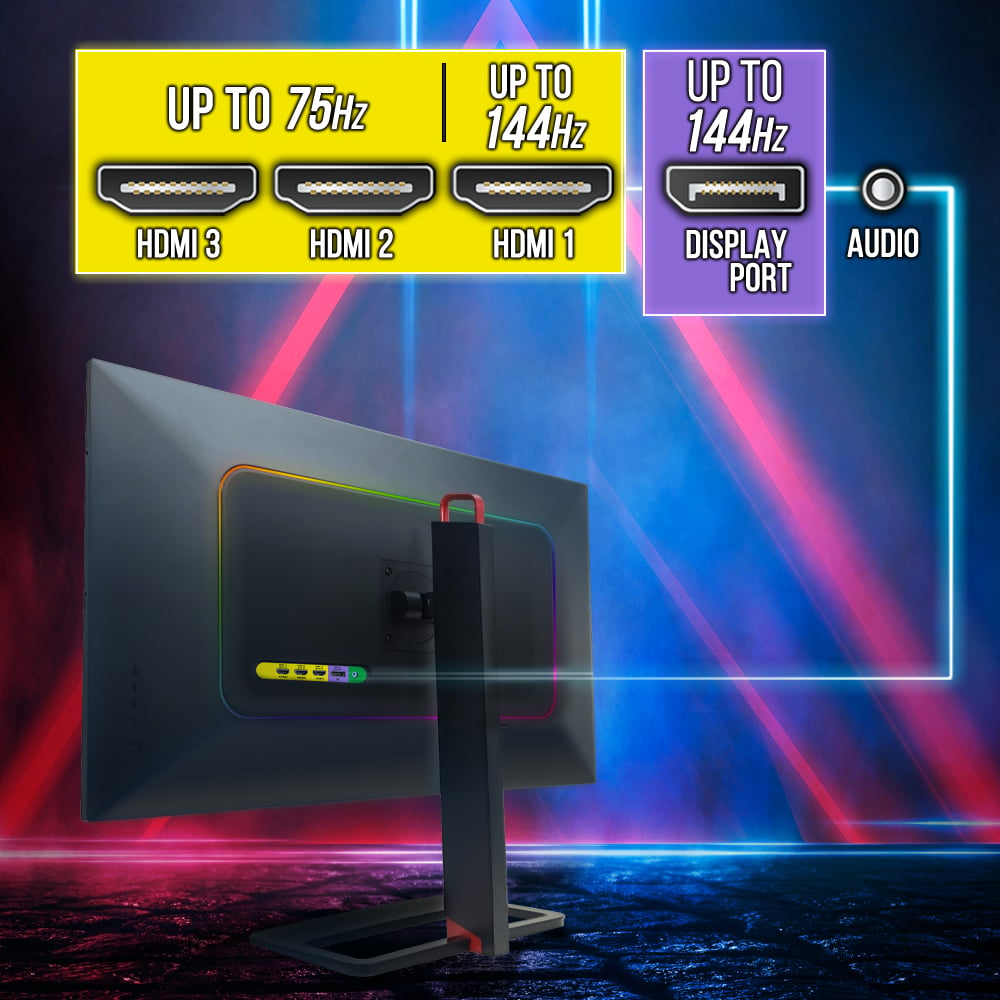 SCEPTRE Gaming Monitor-E275B-QPN168